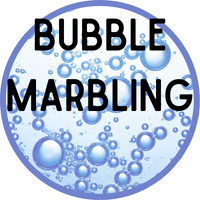 Bubble Marbling Art Workshop with the Kalamazoo Bo Badge