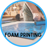 Foam Printing Art Workshop with the Kalamazoo Book Badge