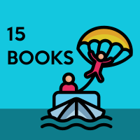 Kids: 15 books read   Badge