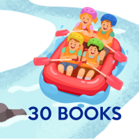 Kids: 30 books read  Badge
