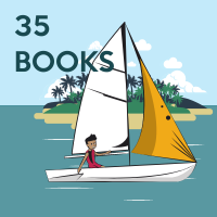 Kids: 35 books read   Badge