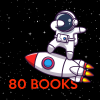 Kids: 80 books read  Badge