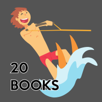 Teen: 20 books read Badge