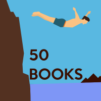 Teen: 50 books read  Badge