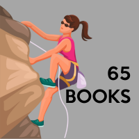 Teen: 65 books read  Badge