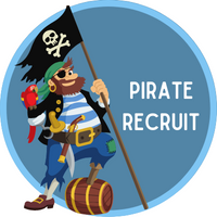 Pirate Recruitment Day: Summer Reading Kickoff Badge